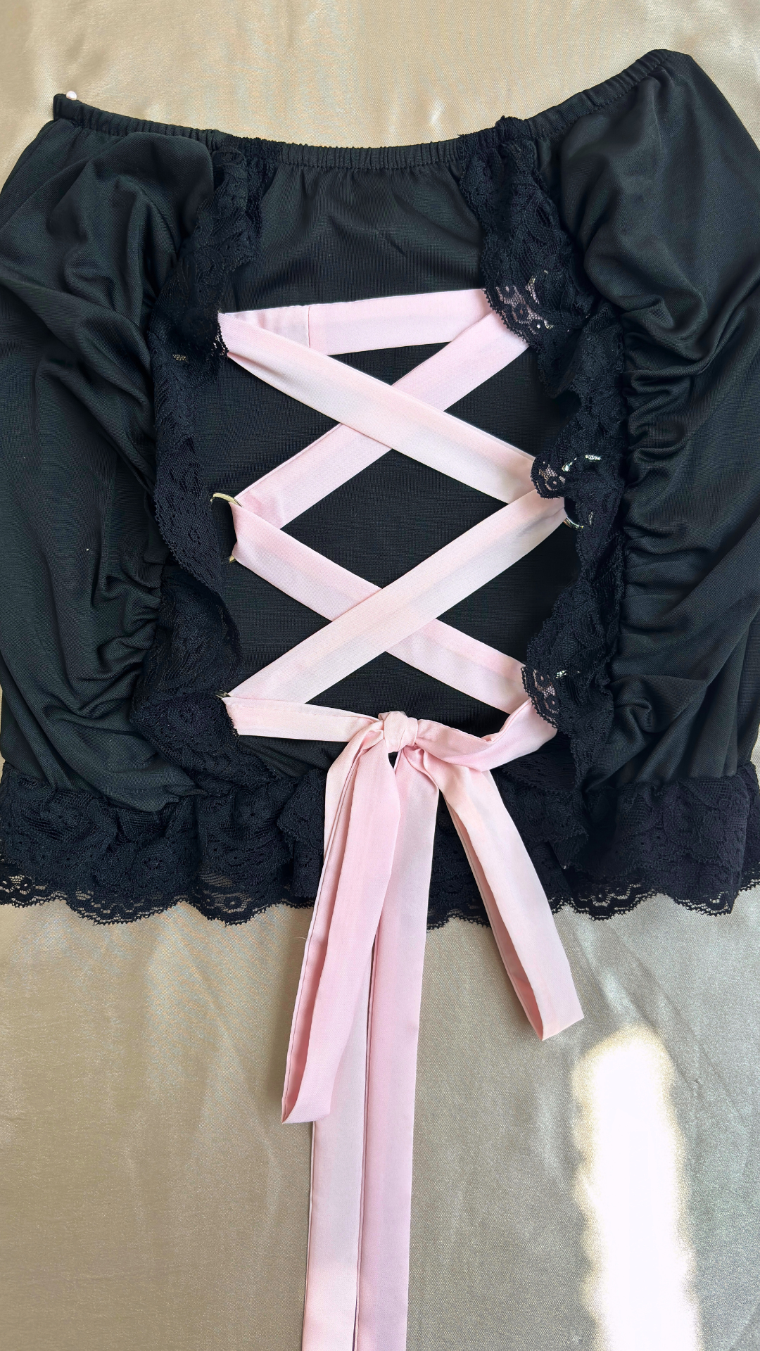 Pink Ribbon Tease Skirt TRÈS FOU OR SOMETHING