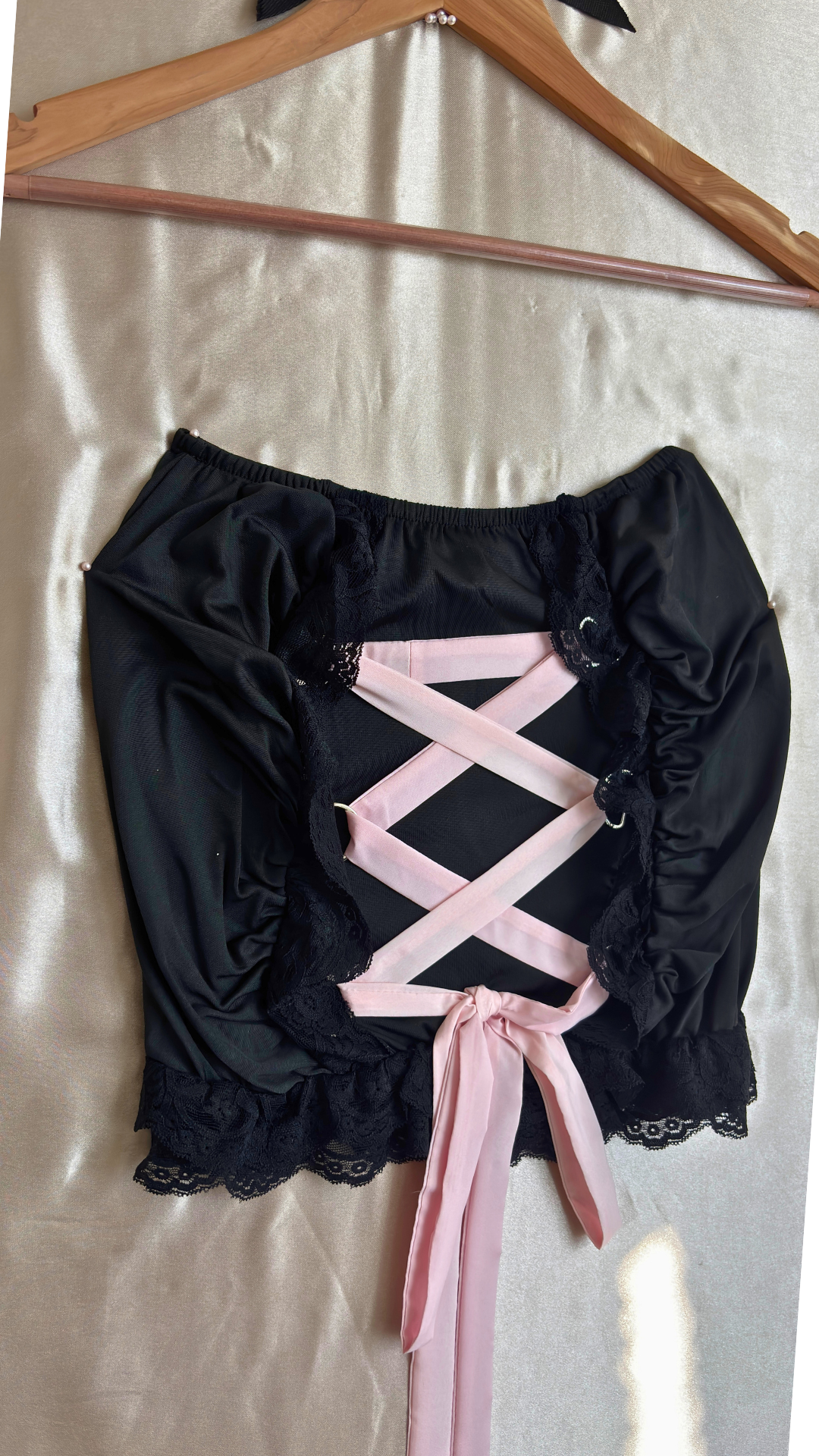Pink Ribbon Tease Skirt TRÈS FOU OR SOMETHING