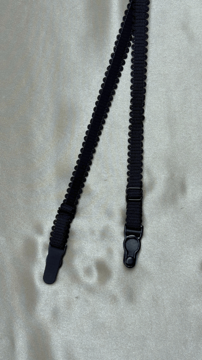 Amee Black Garter - TRÈS FOU OR SOMETHING