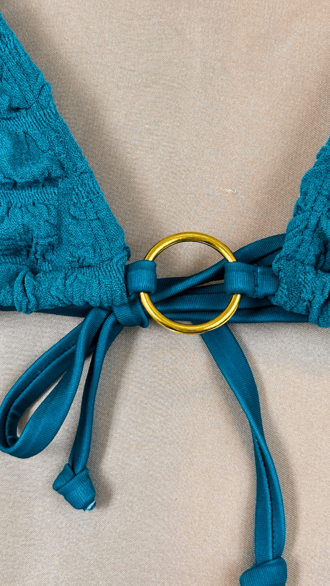 Bayside Waves Bikini Top - TRÈS FOU OR SOMETHING