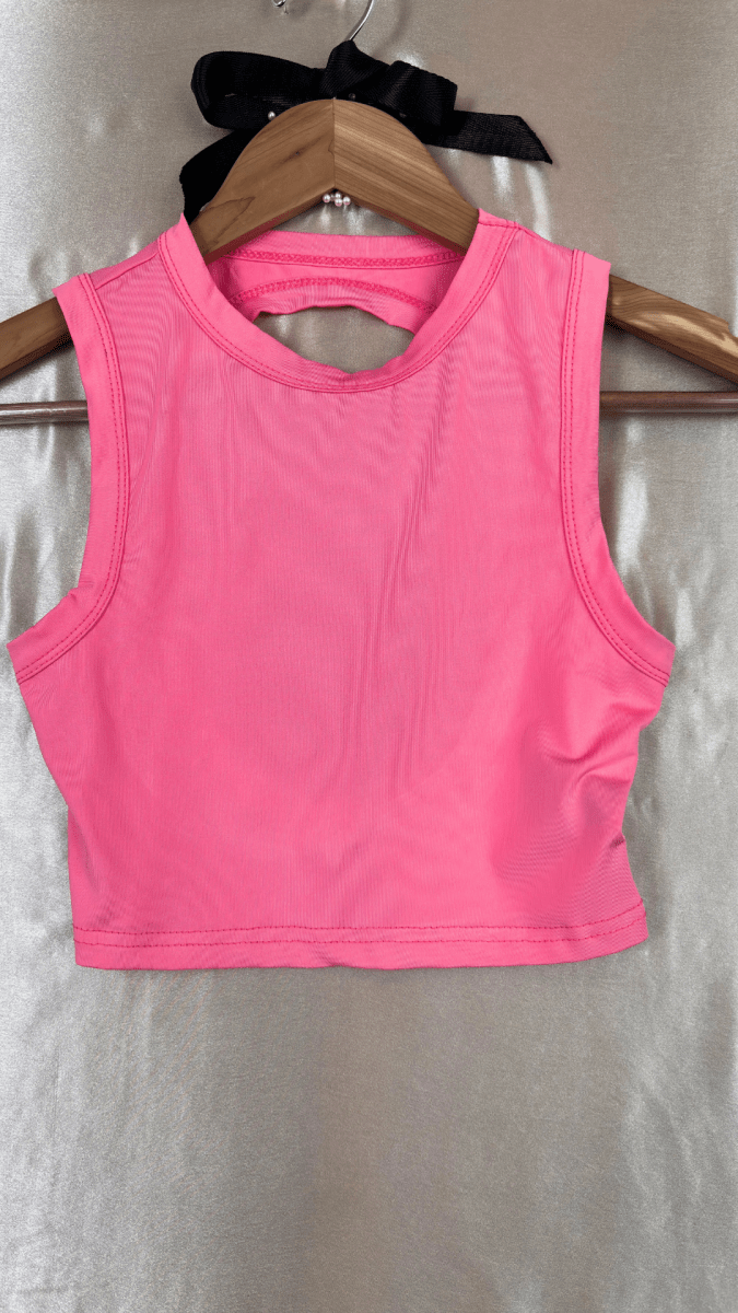 Beachy Open Back Crop Top - TRÈS FOU OR SOMETHING
