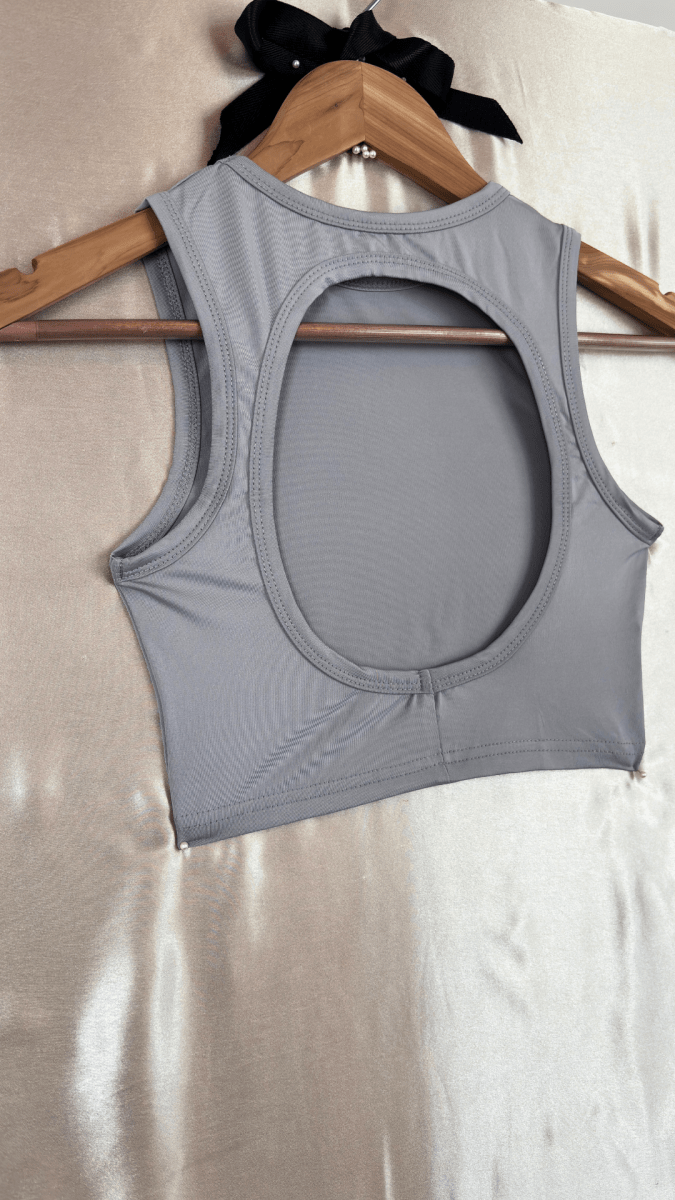 Beachy Open Back Crop Top - TRÈS FOU OR SOMETHING