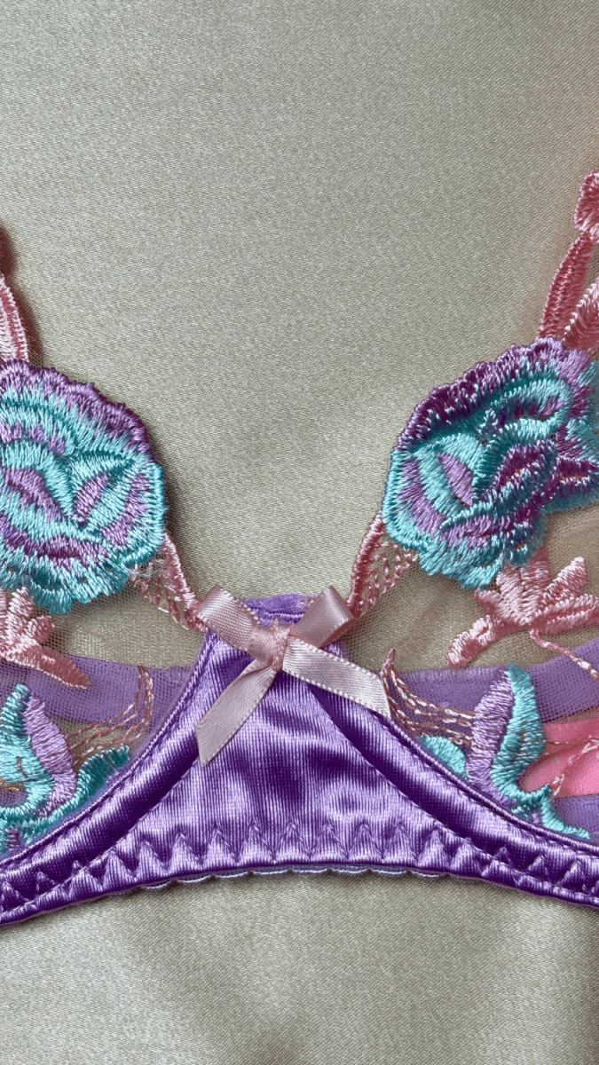Bri Ella Lavender Bra - TRÈS FOU OR SOMETHING