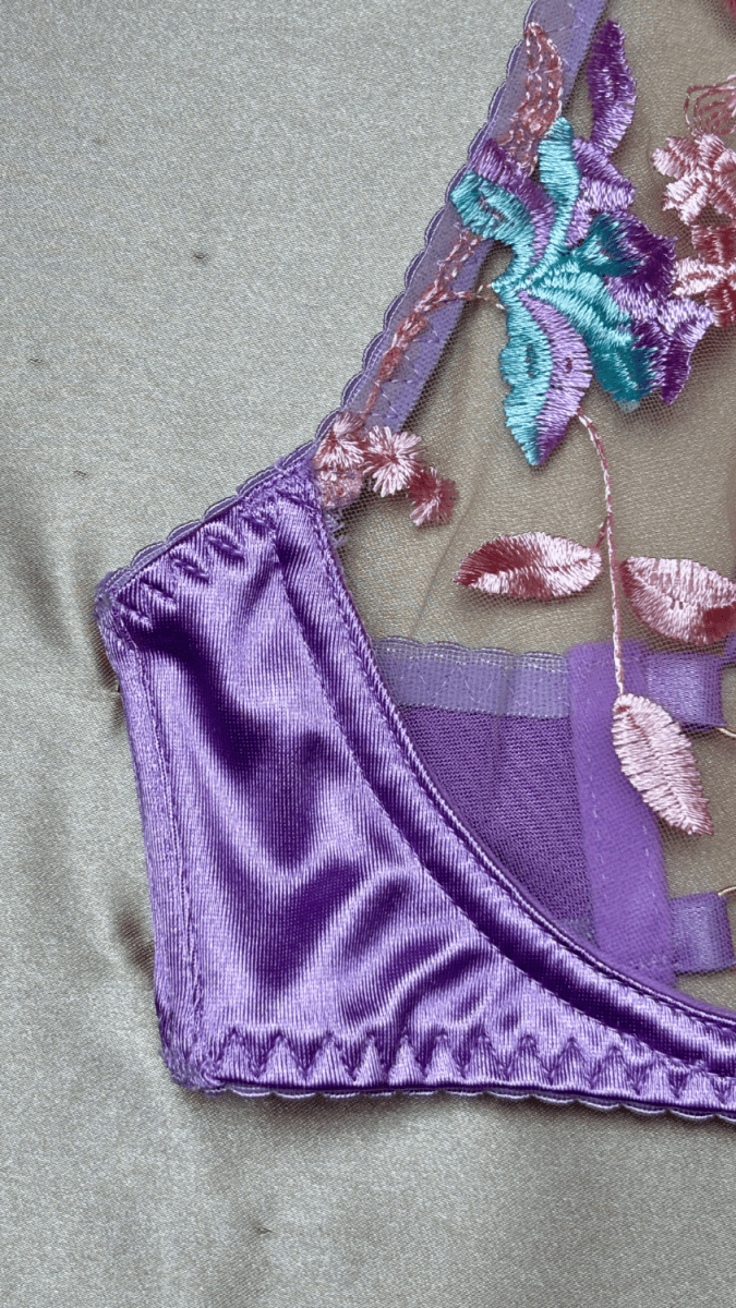 Bri Ella Lavender Bra - TRÈS FOU OR SOMETHING