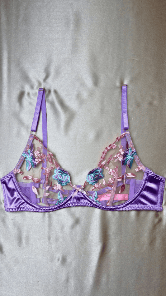 Bri Ella Lavender Bra - TRÈS FOU OR SOMETHING