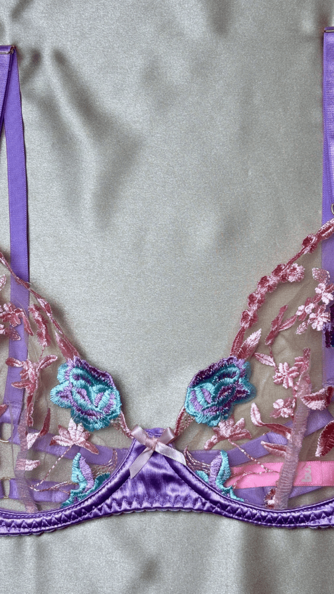 Bri Ella Lavender Bra - TRÈS FOU OR SOMETHING