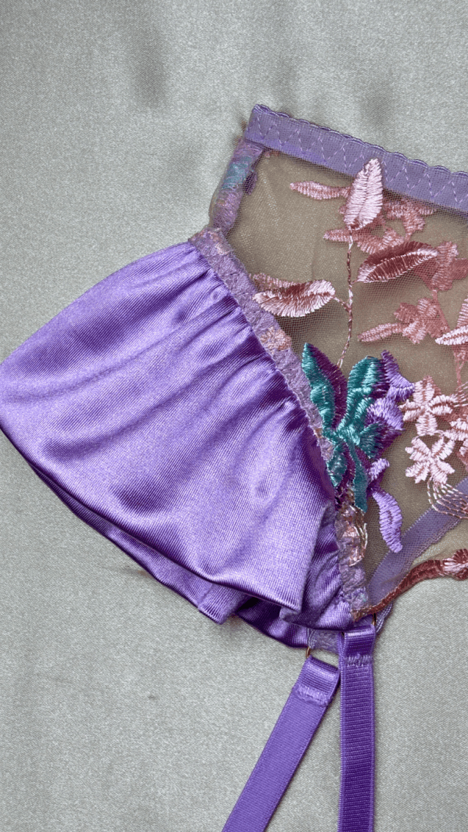 Bri Ella Lavender Garter - TRÈS FOU OR SOMETHING