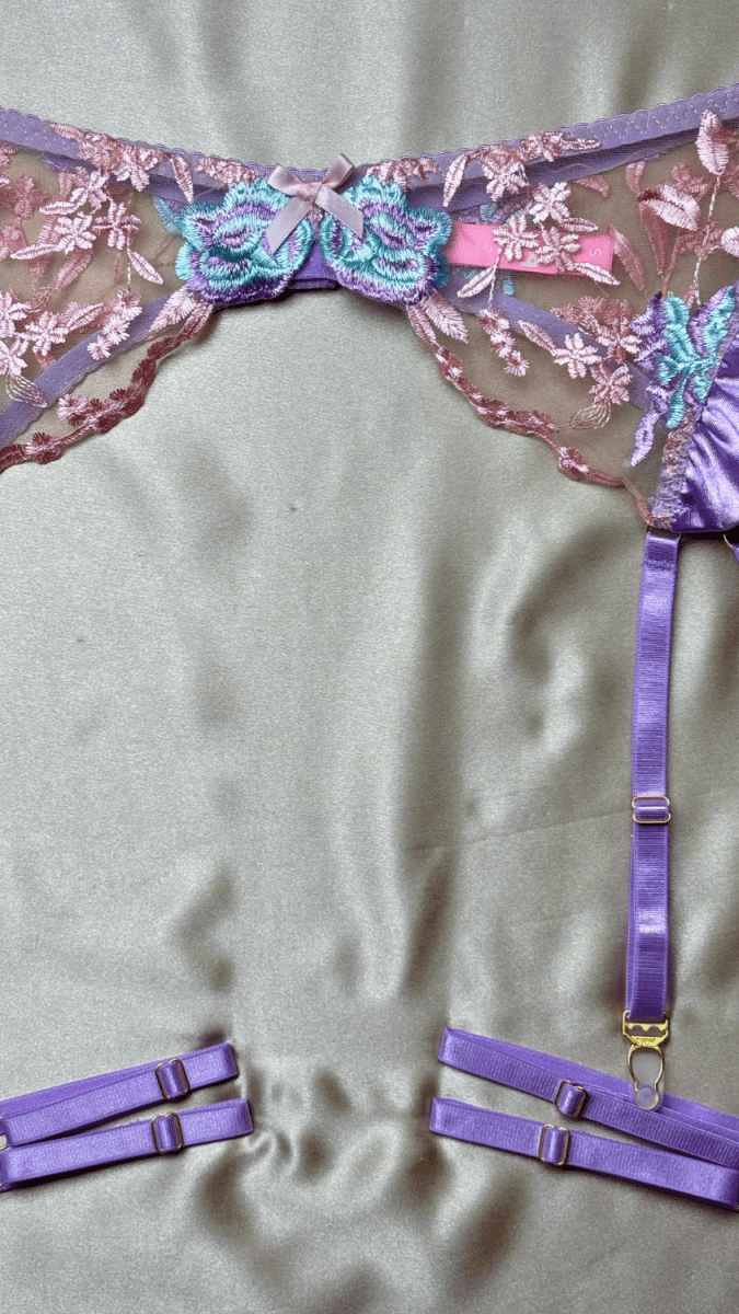 Bri Ella Lavender Garter - TRÈS FOU OR SOMETHING