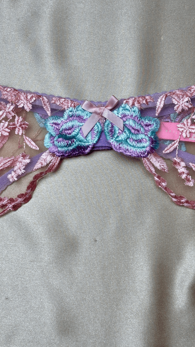 Bri Ella Lavender Garter - TRÈS FOU OR SOMETHING