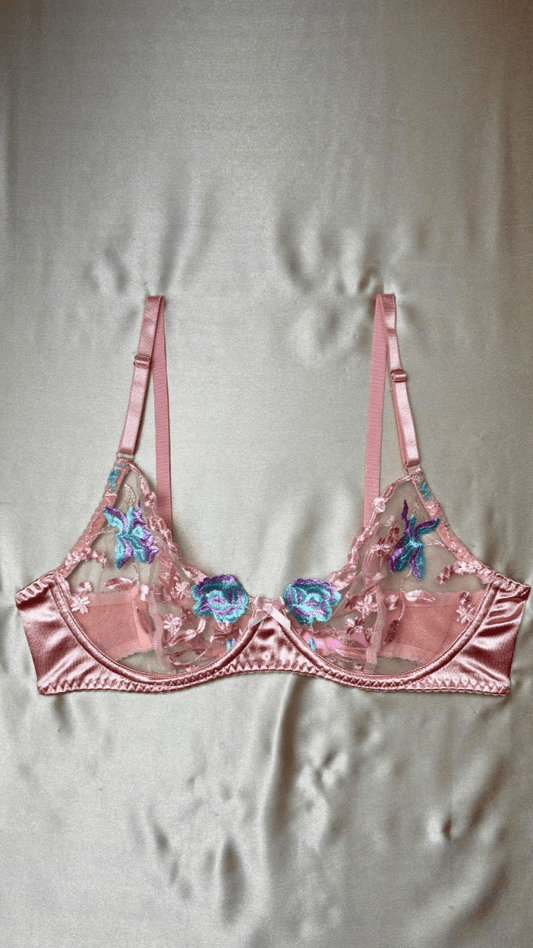 Bri Ella Rose Gold Bra - TRÈS FOU OR SOMETHING