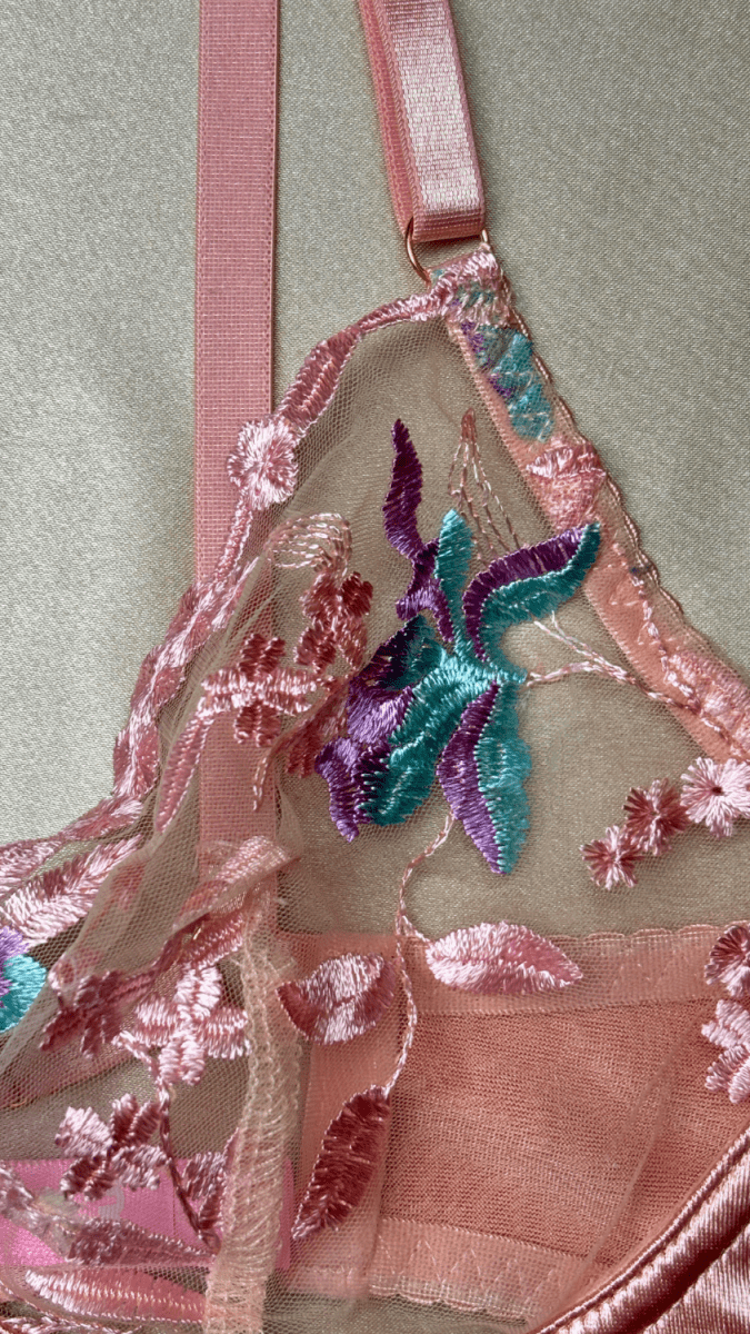 Bri Ella Rose Gold Bra - TRÈS FOU OR SOMETHING