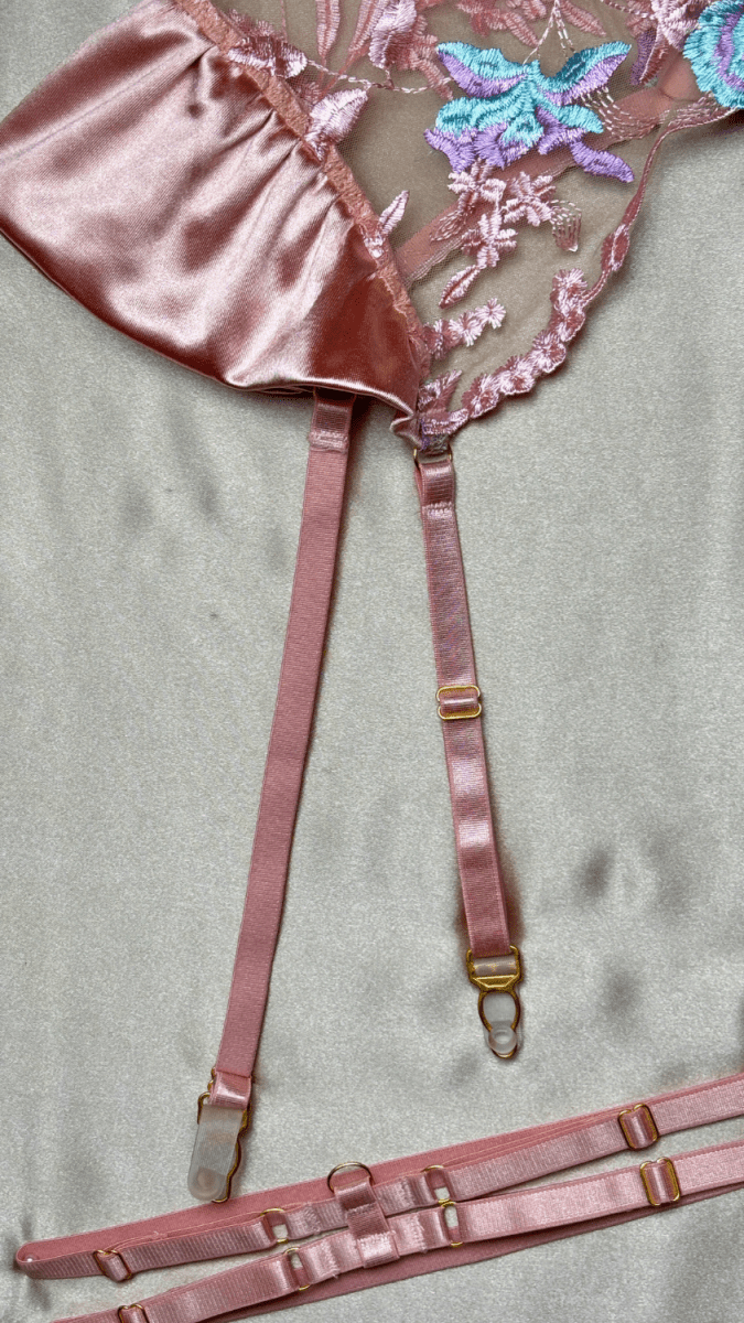Bri Ella Rose Gold Garter - TRÈS FOU OR SOMETHING