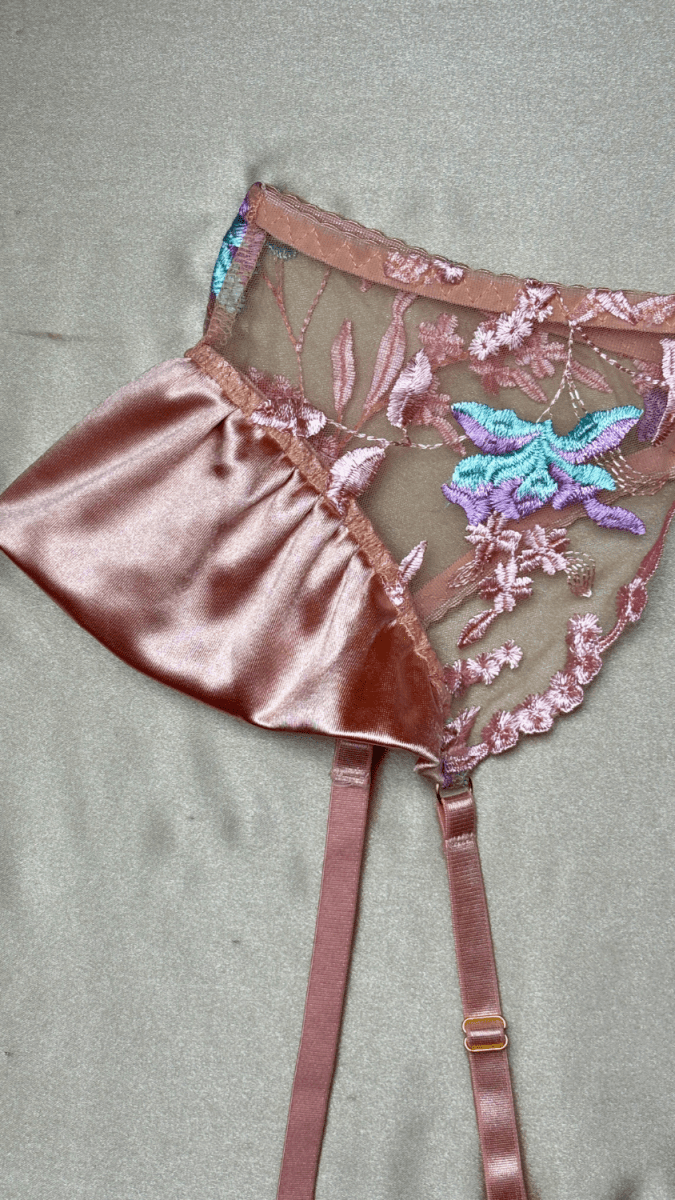 Bri Ella Rose Gold Garter - TRÈS FOU OR SOMETHING