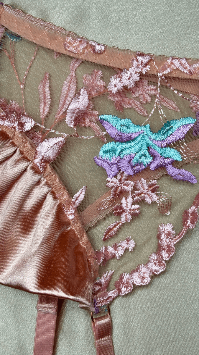 Bri Ella Rose Gold Garter - TRÈS FOU OR SOMETHING