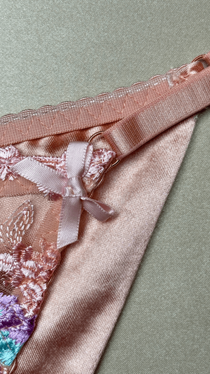 Bri Ella Rose Gold Panty - TRÈS FOU OR SOMETHING