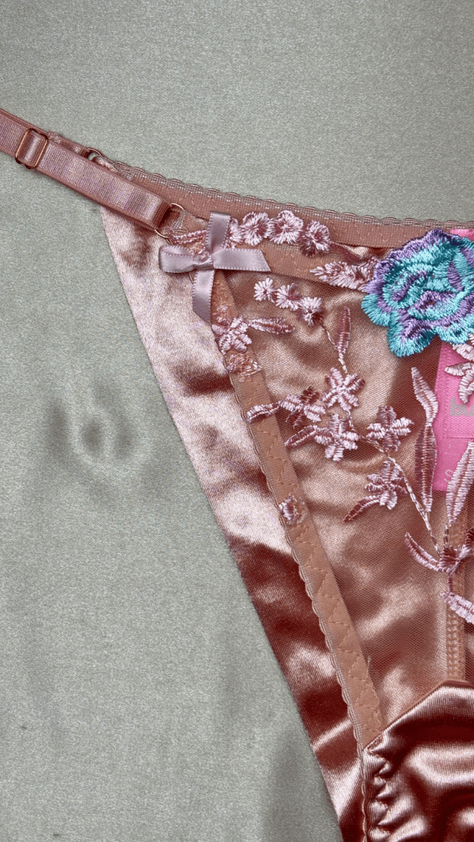 Bri Ella Rose Gold Panty - TRÈS FOU OR SOMETHING