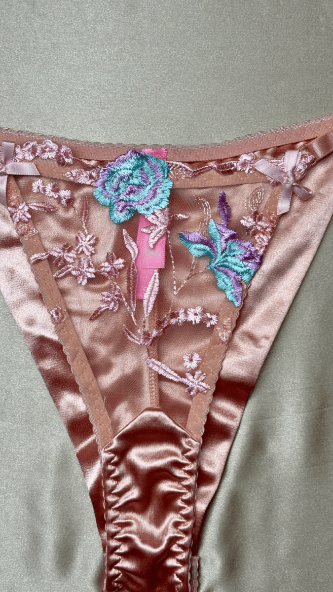 Bri Ella Rose Gold Panty - TRÈS FOU OR SOMETHING