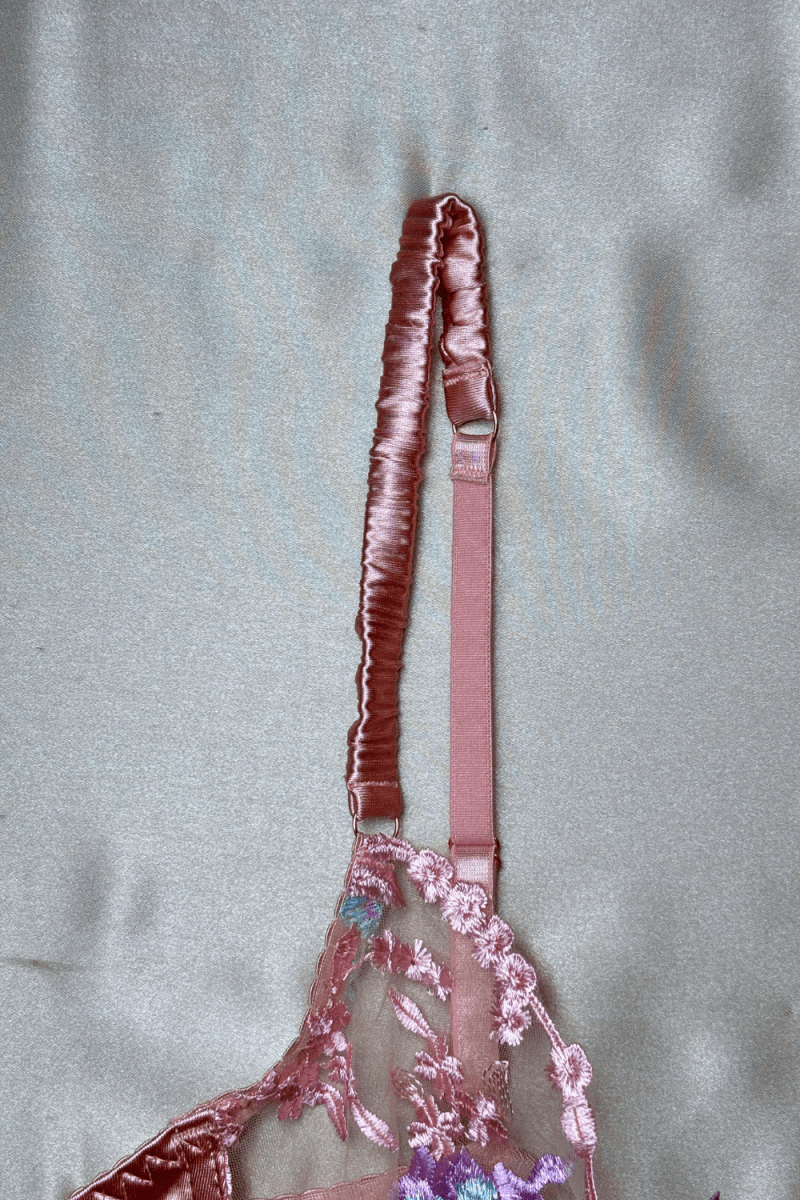 Brielle Rose Gold Bra - TRÈS FOU OR SOMETHING