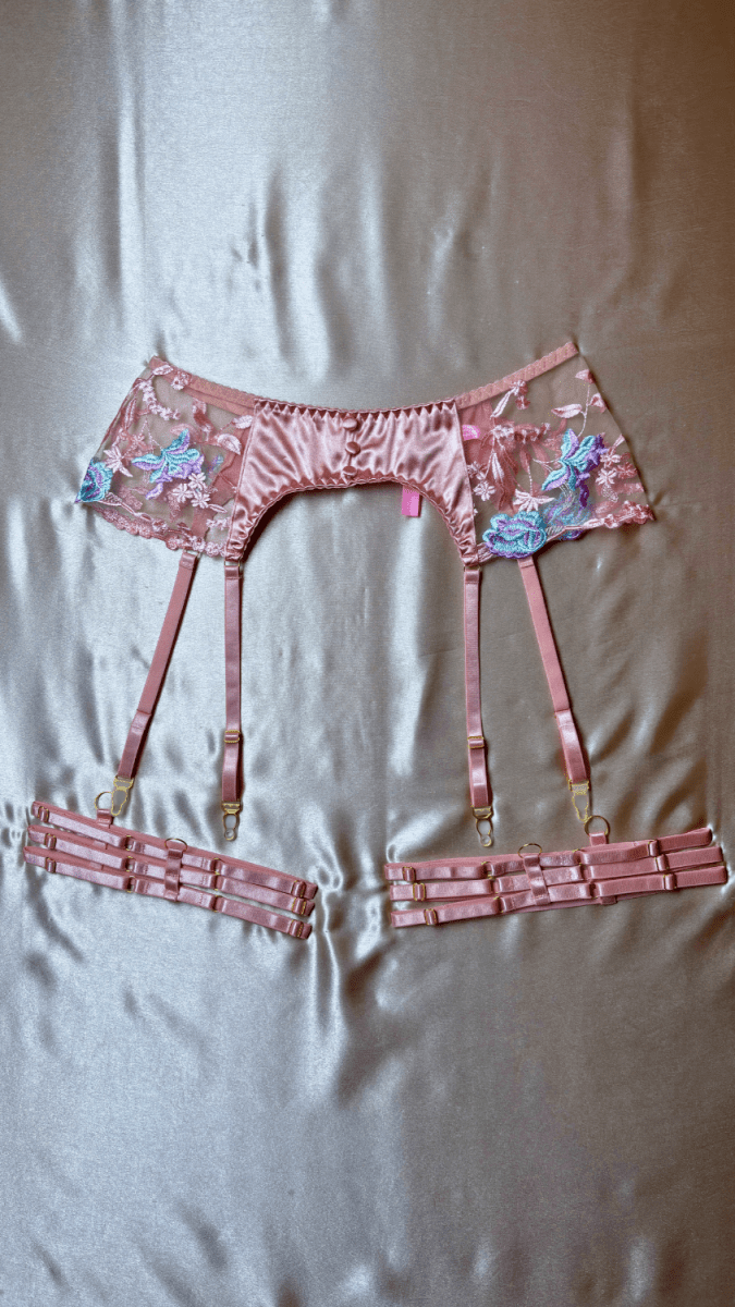 Brielle Rose Gold Garter - TRÈS FOU OR SOMETHING
