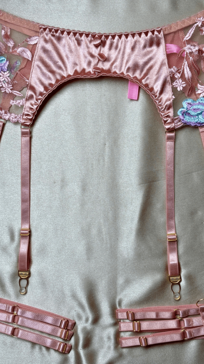 Brielle Rose Gold Garter - TRÈS FOU OR SOMETHING