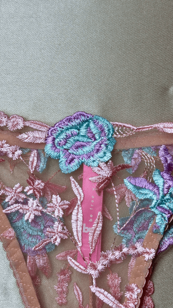 Brielle Rose Gold Panty - TRÈS FOU OR SOMETHING