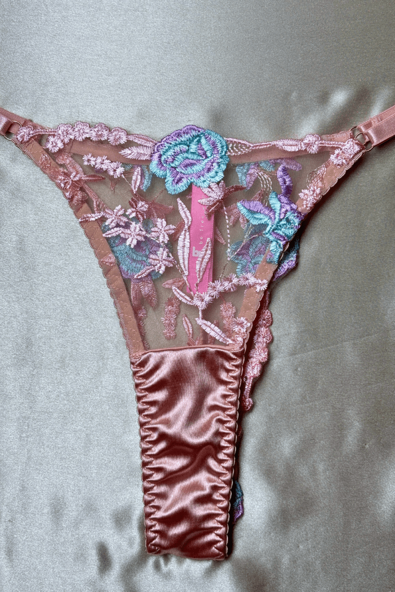 Brielle Rose Gold Panty - TRÈS FOU OR SOMETHING