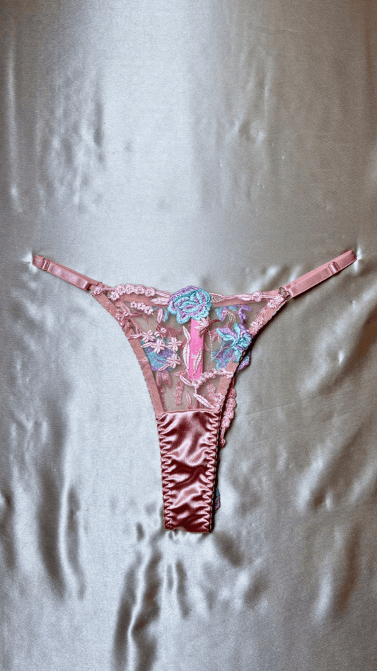 Brielle Rose Gold Panty - TRÈS FOU OR SOMETHING