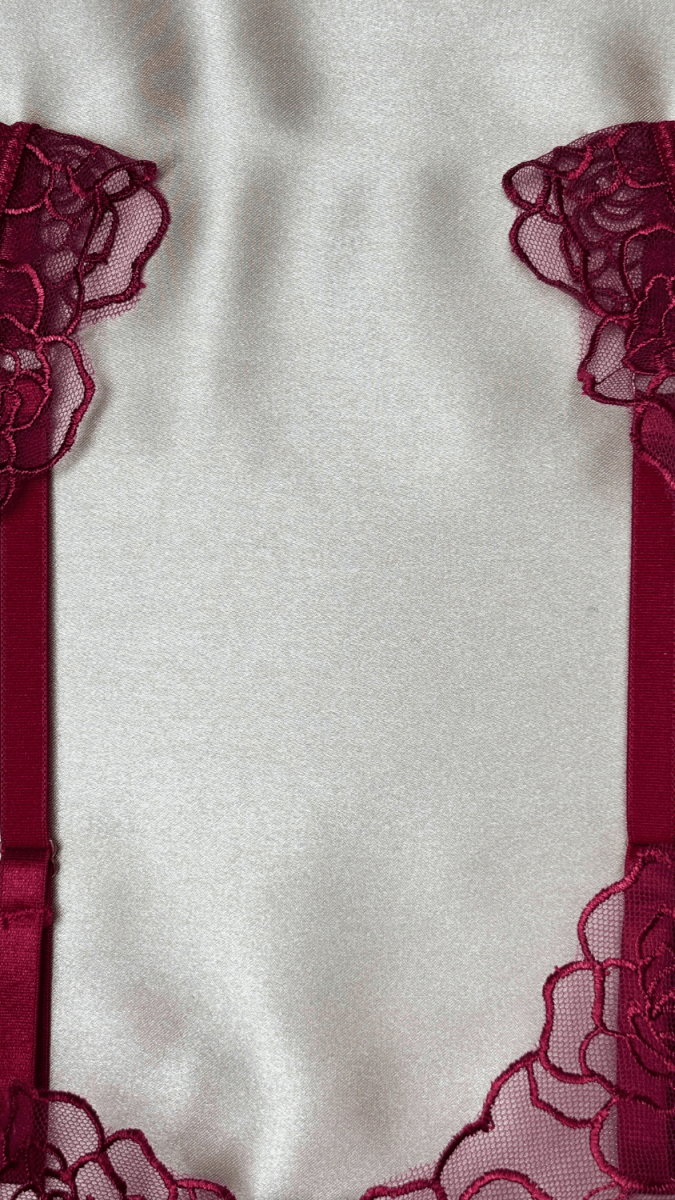 Burgundy Bra - TRÈS FOU OR SOMETHING