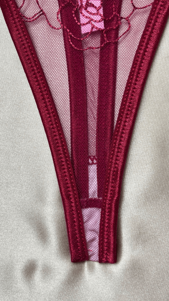 Burgundy Panty - TRÈS FOU OR SOMETHING