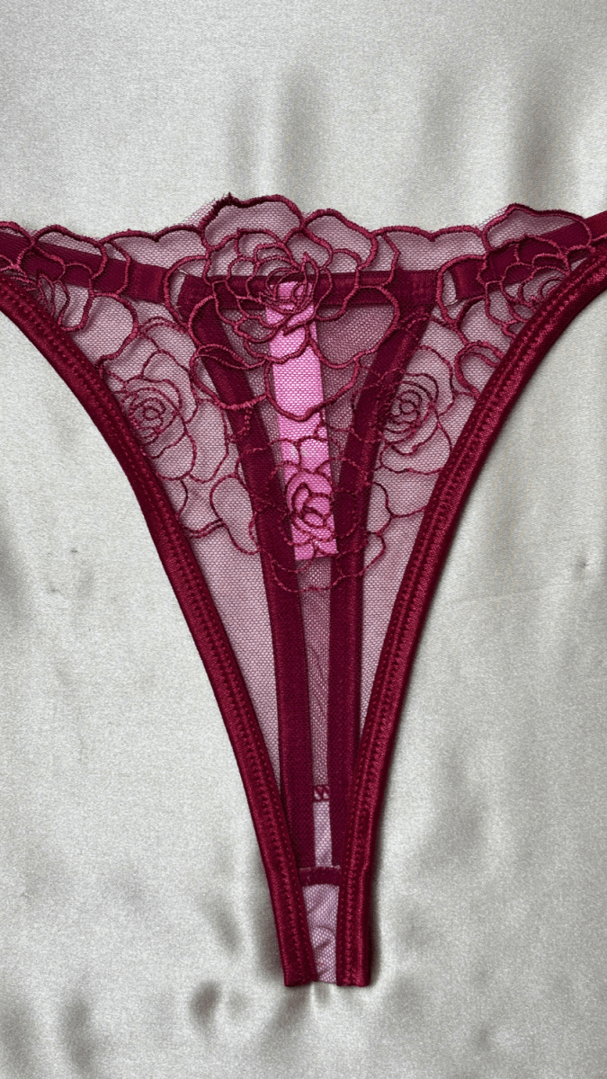 Burgundy Panty - TRÈS FOU OR SOMETHING