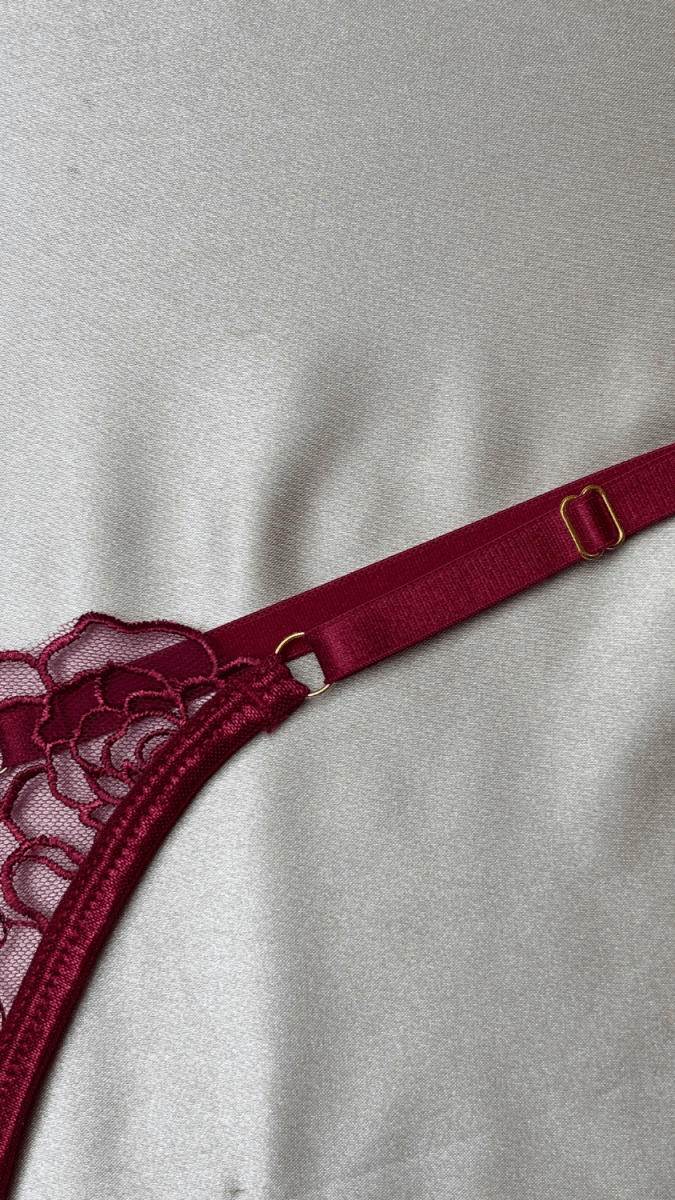 Burgundy Panty - TRÈS FOU OR SOMETHING