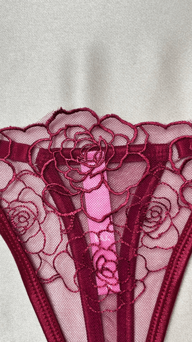 Burgundy Panty - TRÈS FOU OR SOMETHING