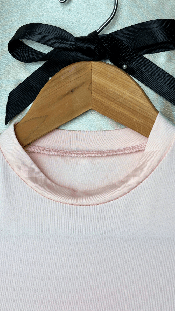 ButterSoft Stretchy Short Sleeve Pink Bodysuit Top - TRÈS FOU OR SOMETHING