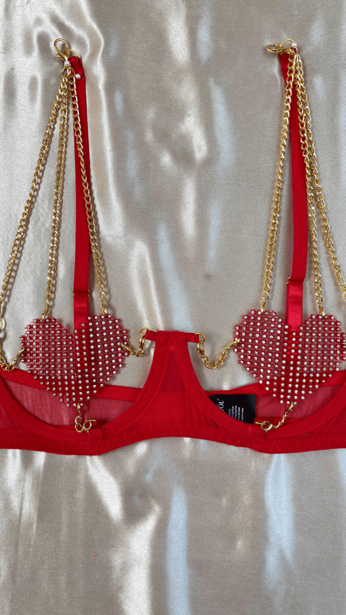 Cabaret Hearts Bra - TRÈS FOU OR SOMETHING