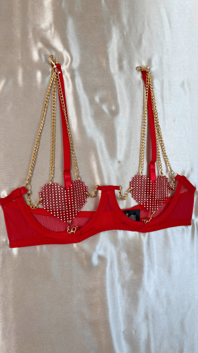 Cabaret Hearts Bra - TRÈS FOU OR SOMETHING