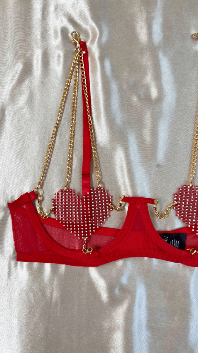 Cabaret Hearts Bra - TRÈS FOU OR SOMETHING
