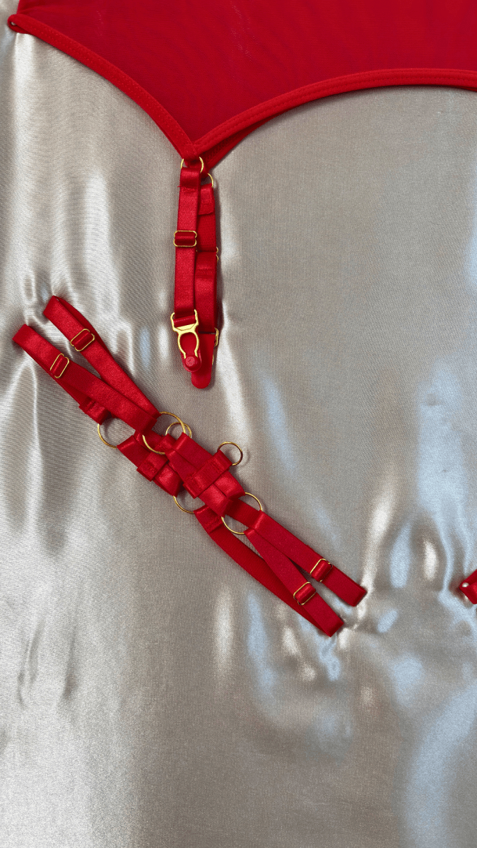 Cabaret Hearts Garter - TRÈS FOU OR SOMETHING