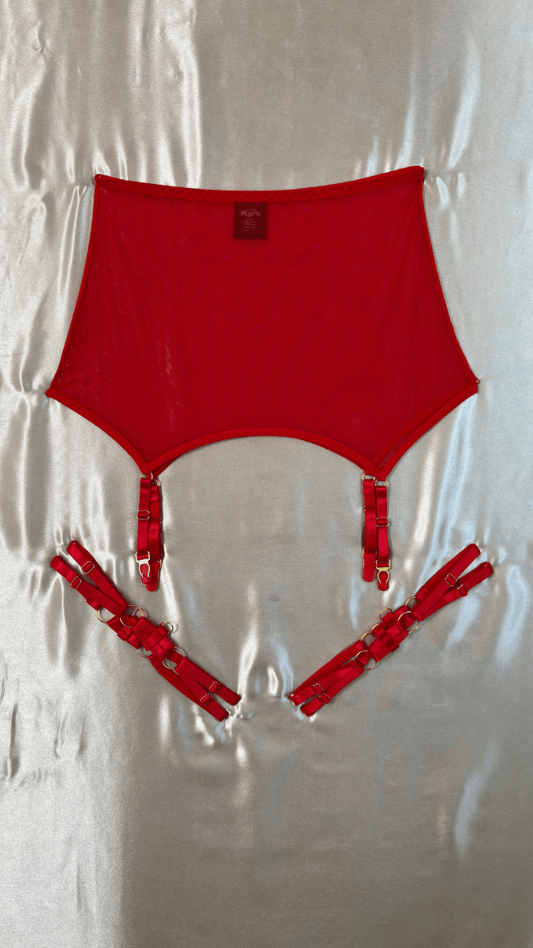 Cabaret Hearts Garter - TRÈS FOU OR SOMETHING