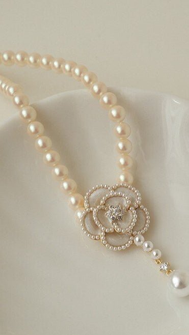 Camilia Pearl Necklace - CHAMBRE 535