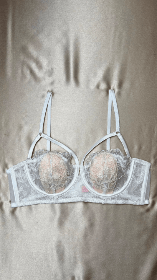Camilia White Bra - TRÈS FOU OR SOMETHING