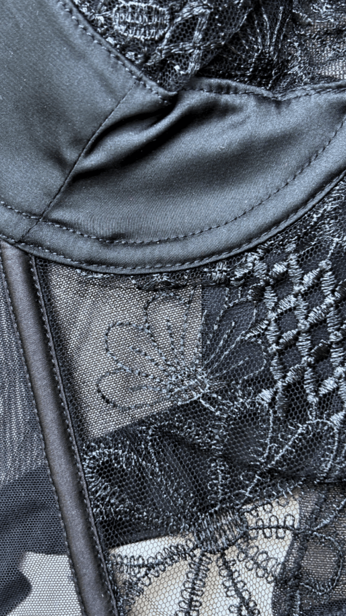 Cecile Black Bustier - TRÈS FOU OR SOMETHING