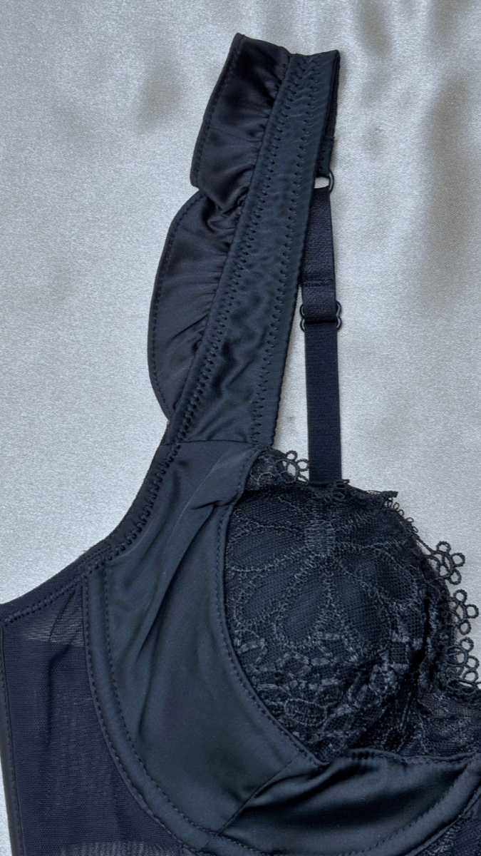 Cecile Black Bustier - TRÈS FOU OR SOMETHING