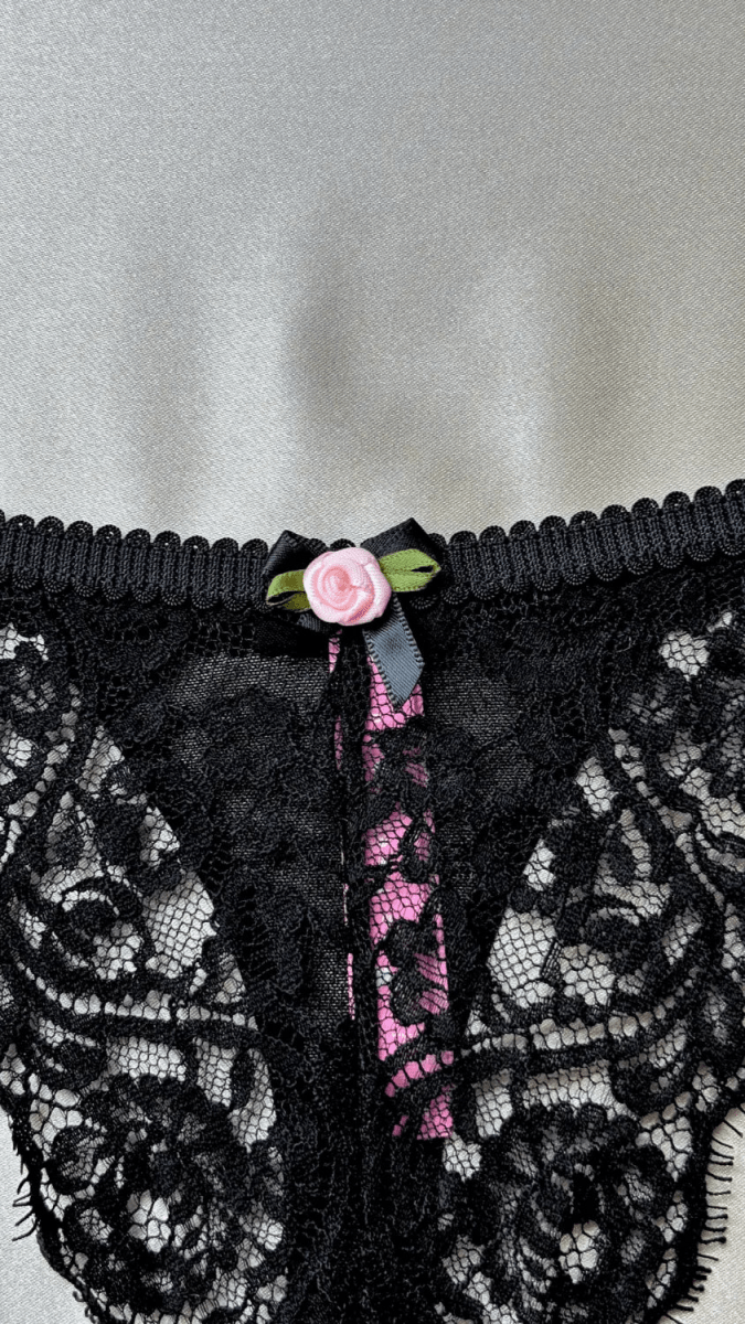 Celine Black Panty - TRÈS FOU OR SOMETHING