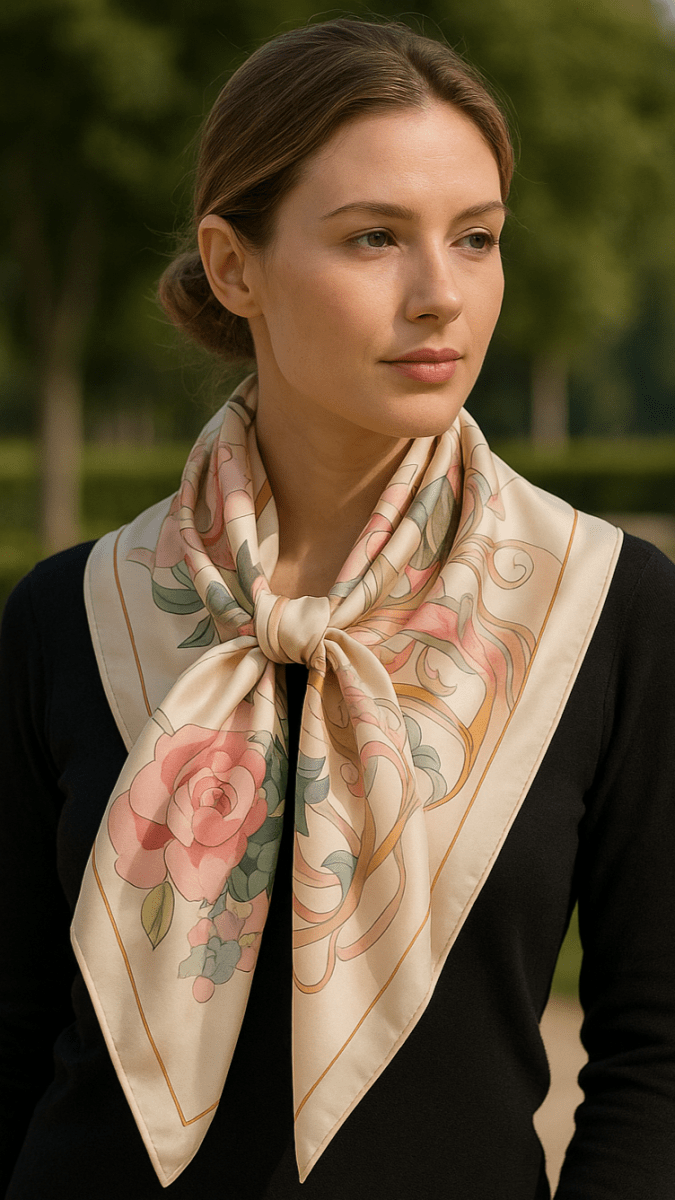 Champagne Scarf - TRÈS FOU OR SOMETHING