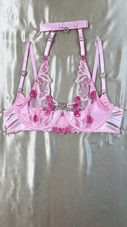 Cherry Bomb Heart Bra - TRÈS FOU OR SOMETHING