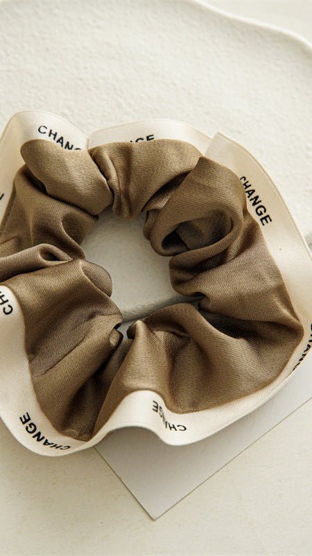 Double Tones Hair Scrunchie - CHAMBRE 535