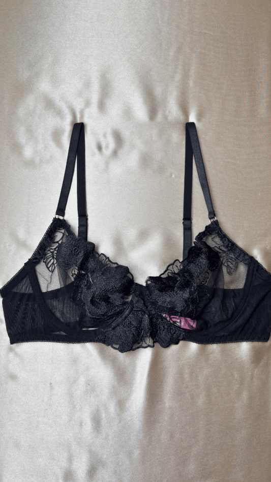 Eden Black Bra - TRÈS FOU OR SOMETHING