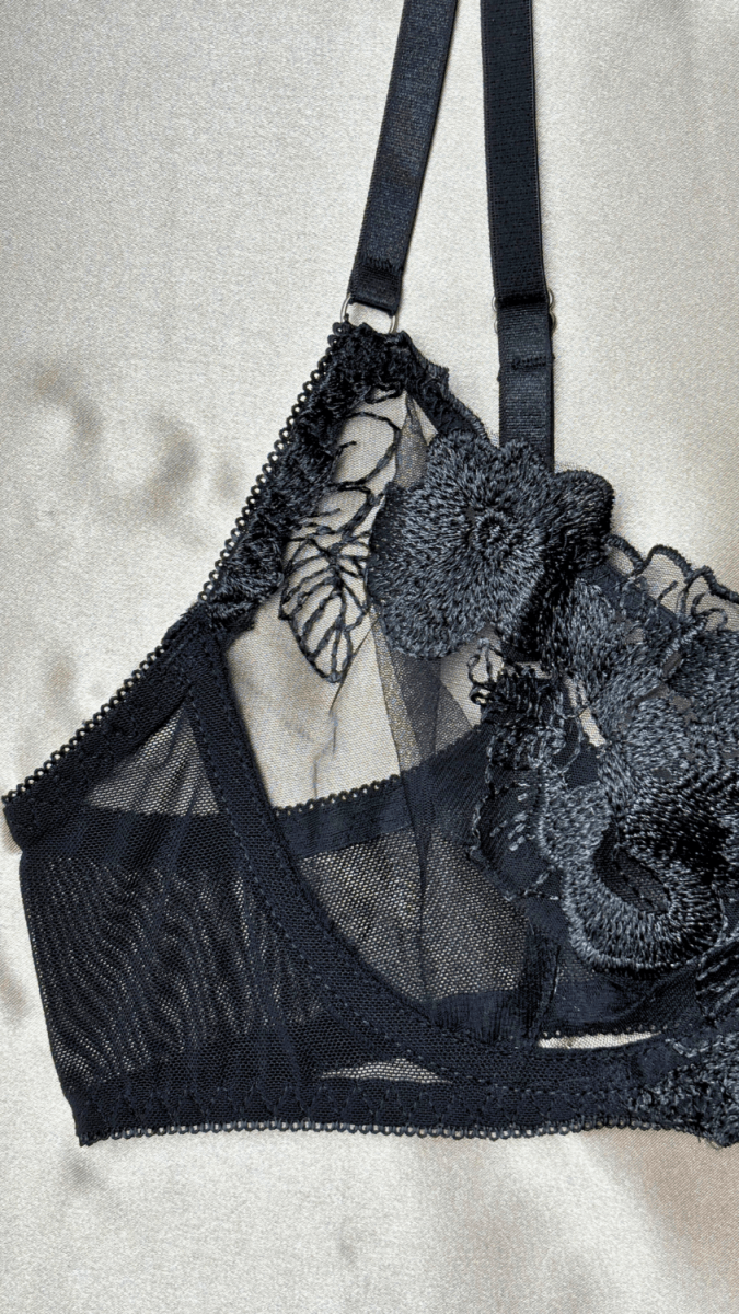 Eden Black Bra - TRÈS FOU OR SOMETHING