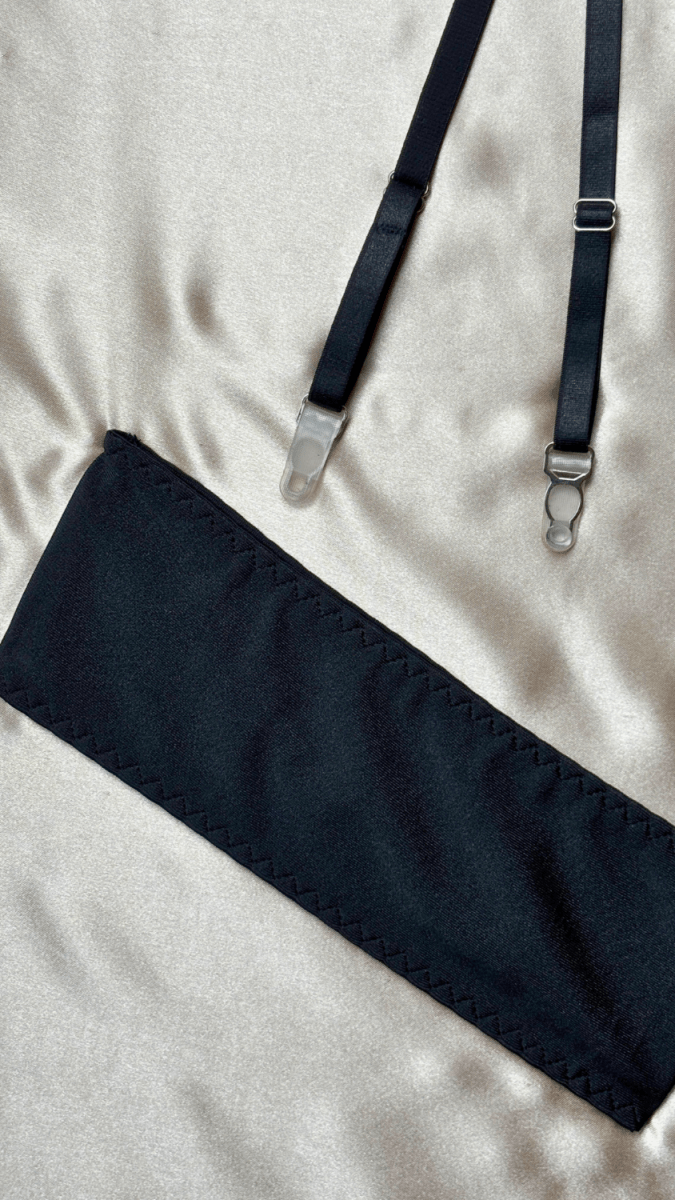 Eden Black Garter - TRÈS FOU OR SOMETHING