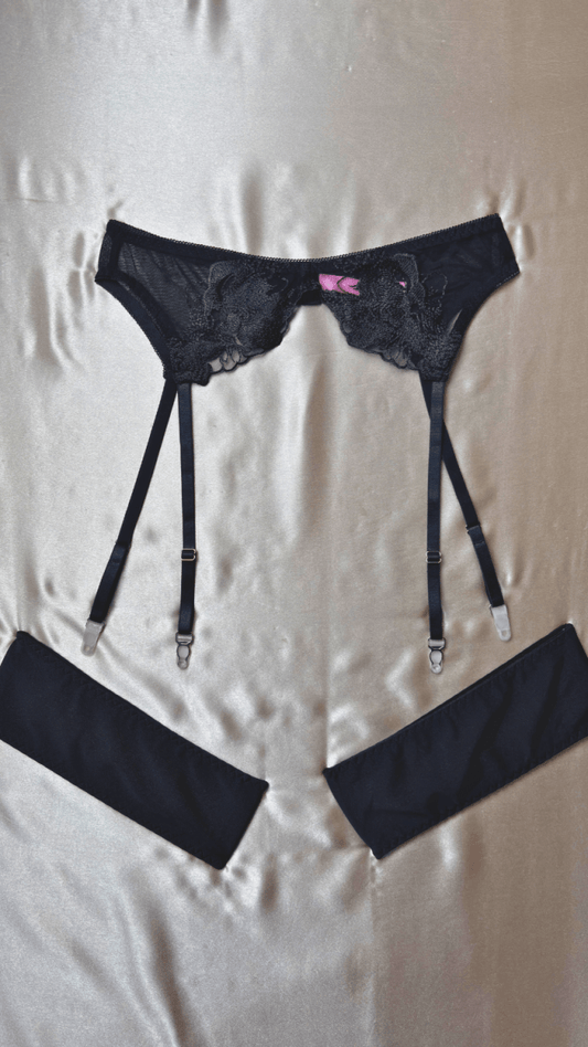 Eden Black Garter - TRÈS FOU OR SOMETHING
